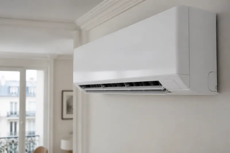 Climatisation réversible sur une maison individuelle